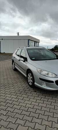 Peugeot 407 2.0HDI Klimatronik Panorama Dach Tempoma Długie Opłaty