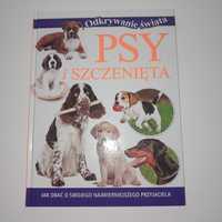 Książka Odkrywanie świata Psy i szczenięta wyd. Olesiejuk a4