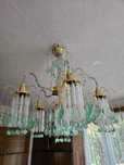 Lampa, żyrandol, PRL, antyk