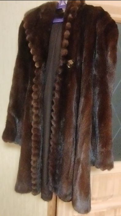 Дуже якісна норкова шуба