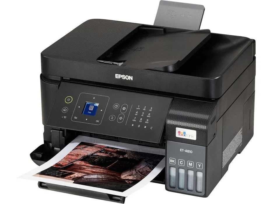EPSON EcoTank ET 4810 / Drukarka atr.3w1 / ET-4810 / Dolewane tusze