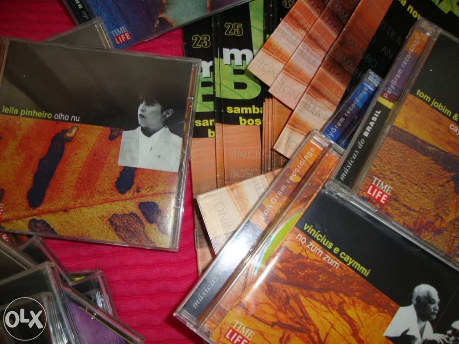 Coleção de cd,s de samba,bossa nova e musica popular brasileira