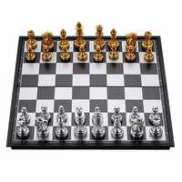 SZACHY MAGNETYCZNE do gry dla rodziny - zestaw z szachownicą planszą