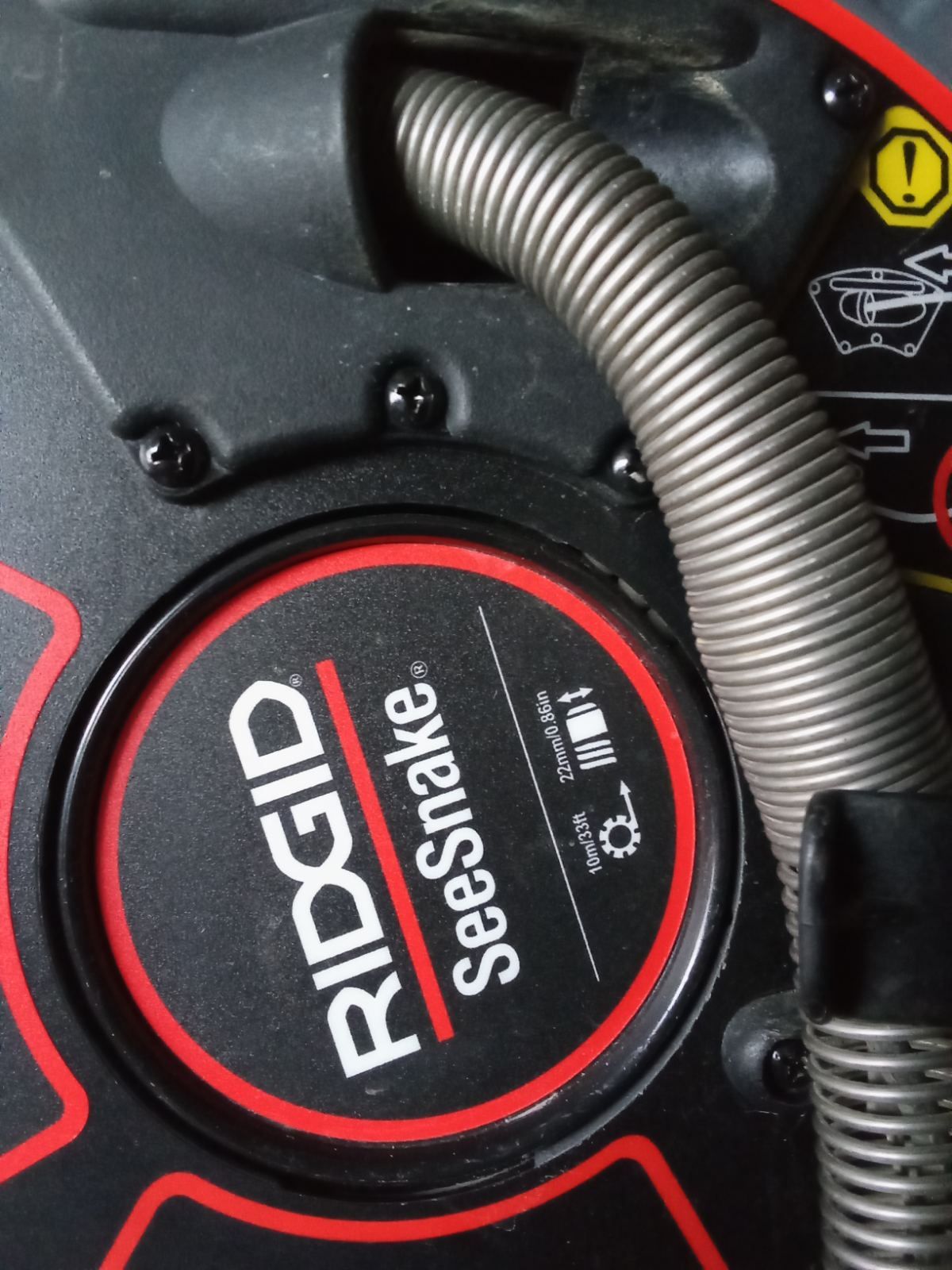 Ridgid seesnake micro drain.  ,видеоинспекция.  Відеодіагностіка