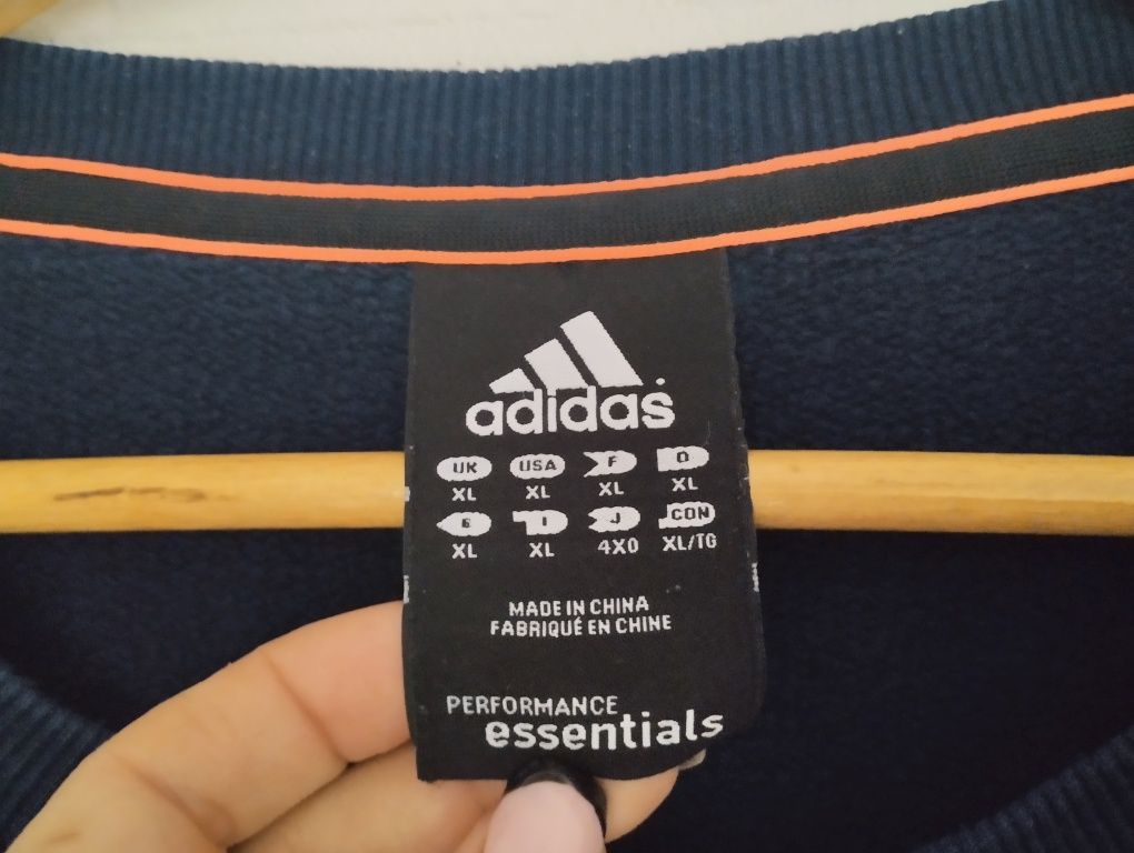 Bluza męska Adidas sportowa XL/2XL wyprzedaż