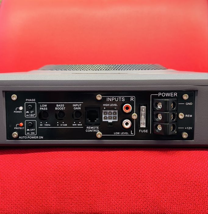 Сабвуфер під сидіння Kicx Q200BA/300/600Вт АКТИВНИЙ