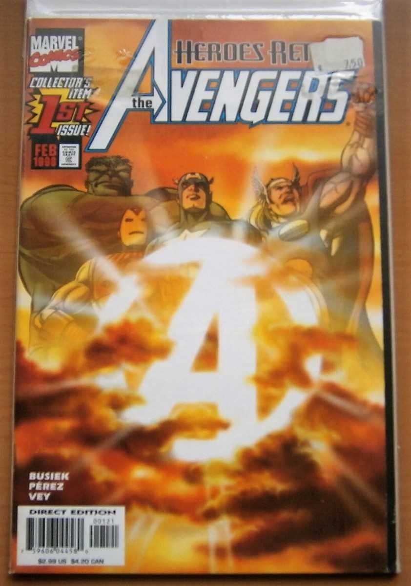 [Baixa de Preço] Banda Desenhada Comics Marvel Avengers Vingadores