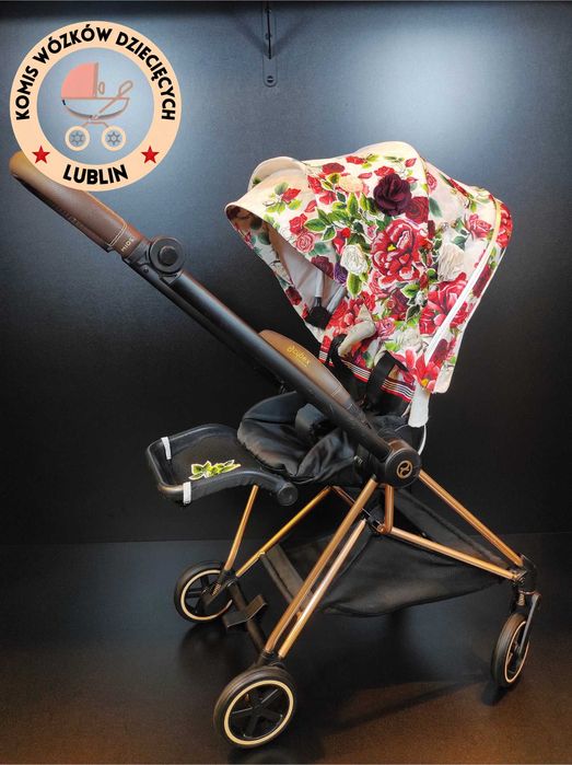 Cybex MIOS Spring Blossom Light wózek spacerowy spacerówka Rose Gold