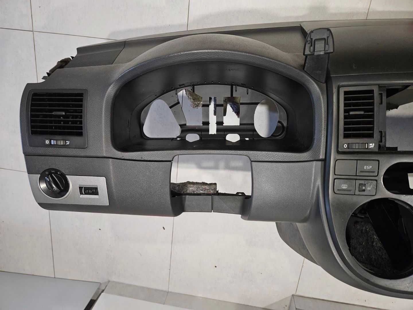 Części Deska rozdzielcza Kokpit VW T5 Multivan