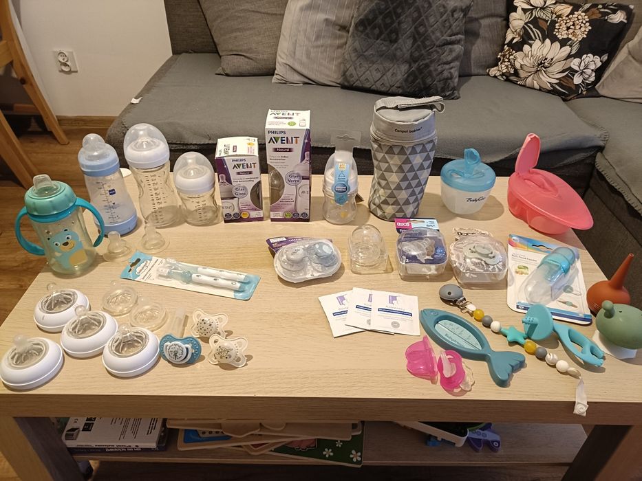 AVENT butelki, smoczki, gryzaki, akcesoria + gratisy