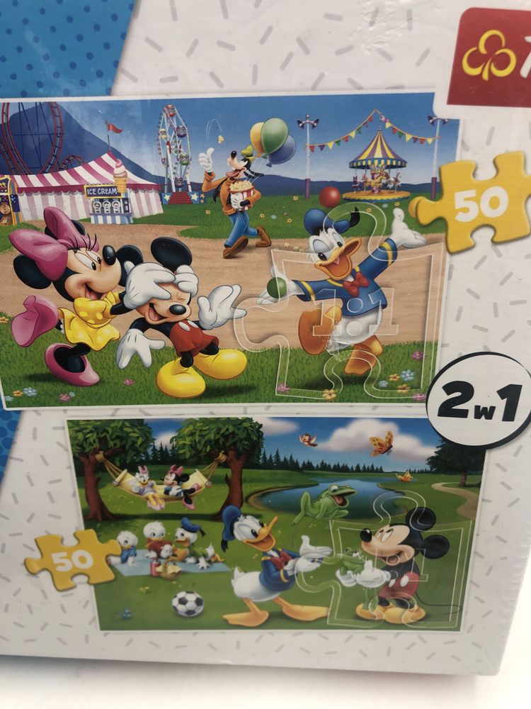Puzzle trefl 2w1 Mickey Mouse