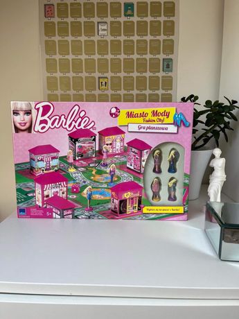 Gra planszowa - Barbie Miasto Mody