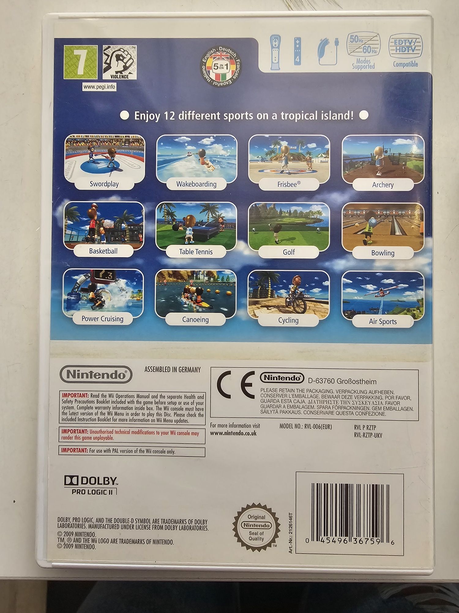 Gra Nintendo Wi Sport Resort
