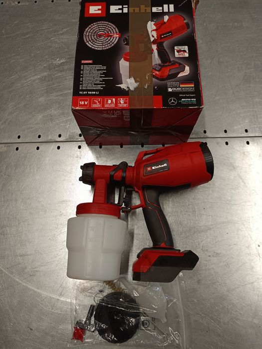 Akumulatorowy pistolet do malowania Einhell TC-SY 18/60 Li SOLO