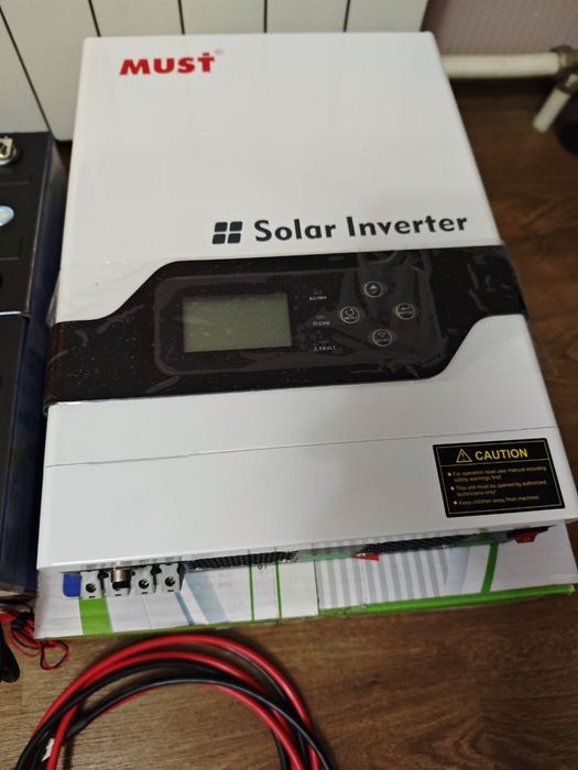 Готовый комплект ИБП 24В / Инвертор Must + LiFePO4 314 Ач с Smart BMS