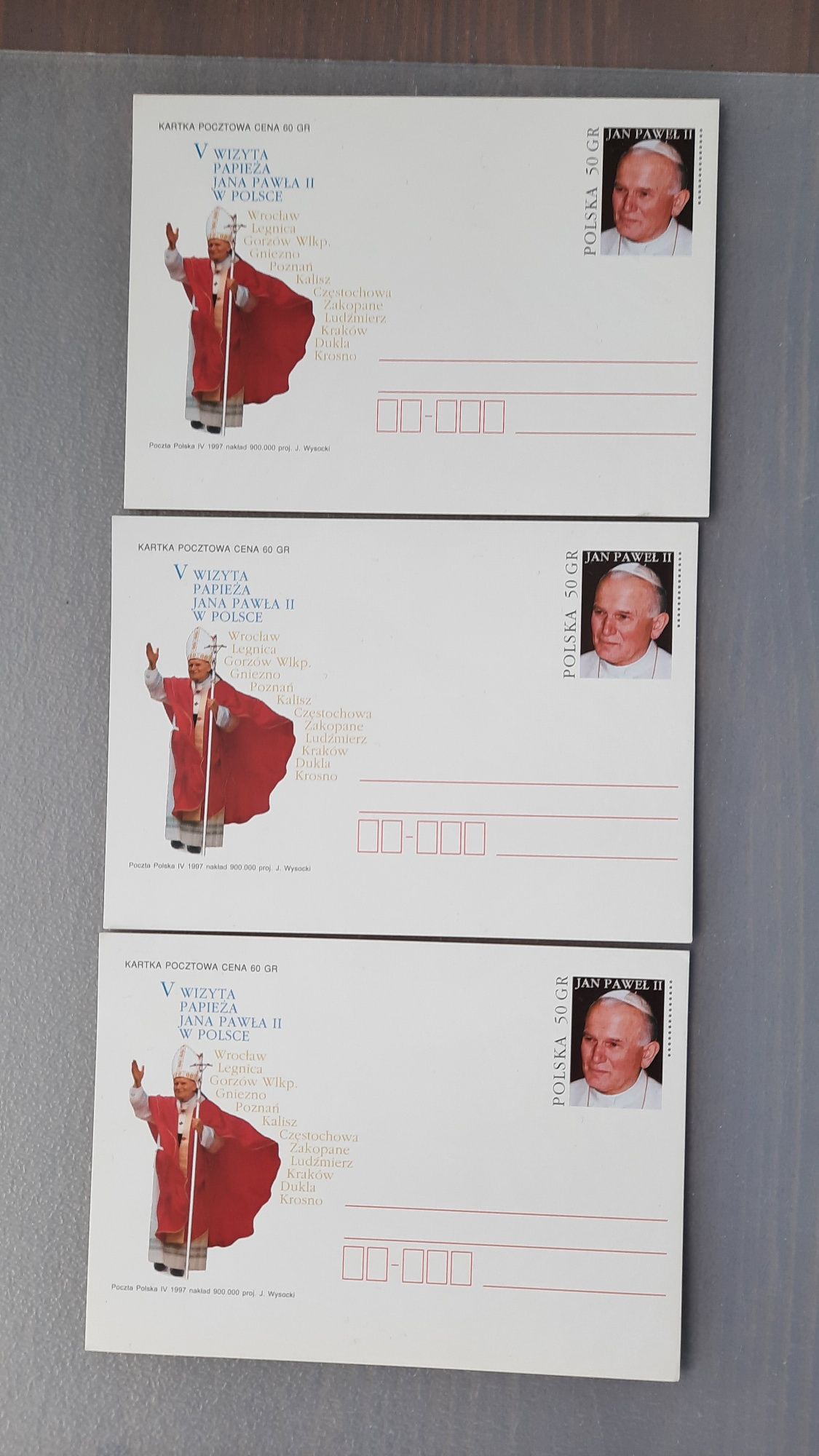 Kartki pocztowe z papieżem