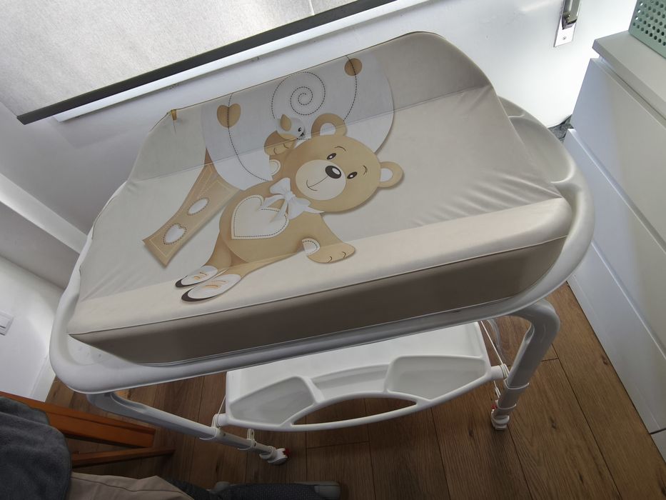 Banheira com trocador