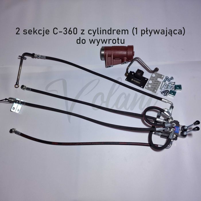 Rozdzielacz Zewnętrzny 2 Sekcyjny Ursus C-360 Do Wywrotu Cylinder