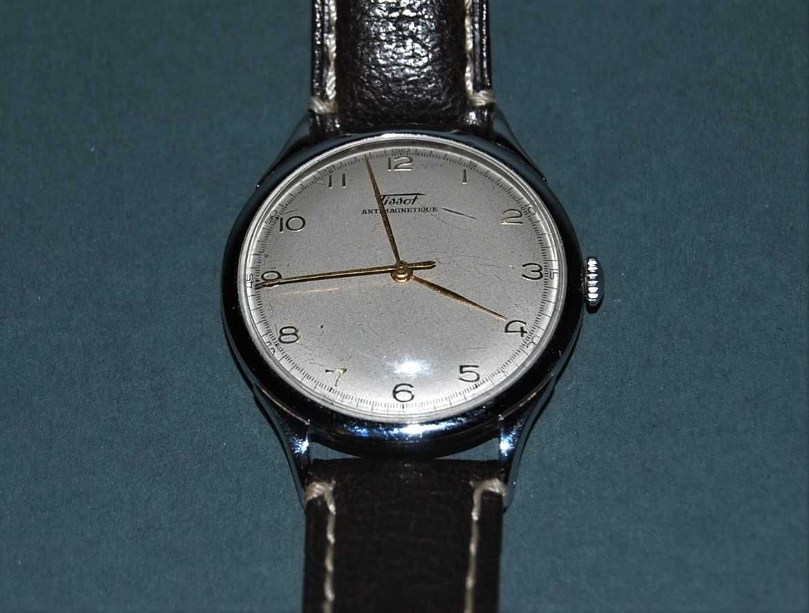 Tissot Szwajc. Zegarek Męski 1950r Starocia