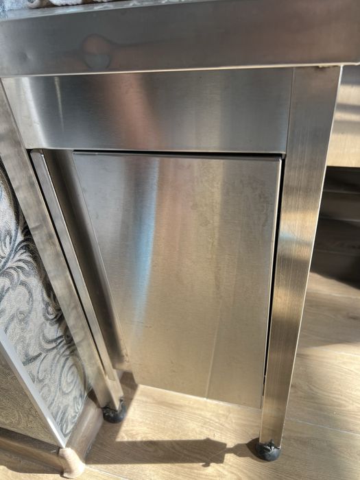 Нержавейка тумба подставочные для фритюра проф кухня