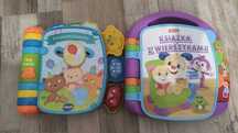 2 szt. Książeczka Bajeczka Vtech + FisherPrice Książeczka interaktywna