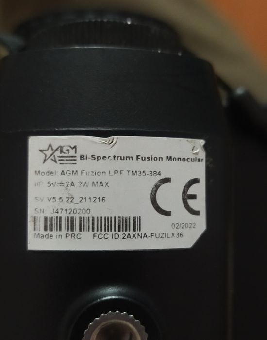 AGM fuzion tm35 -384