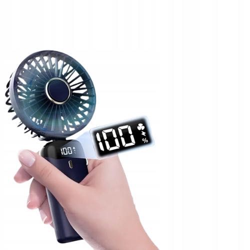 Wentylator Biurkowy 360°Energooszczędny Wiatrak Przenośny 5000mAh