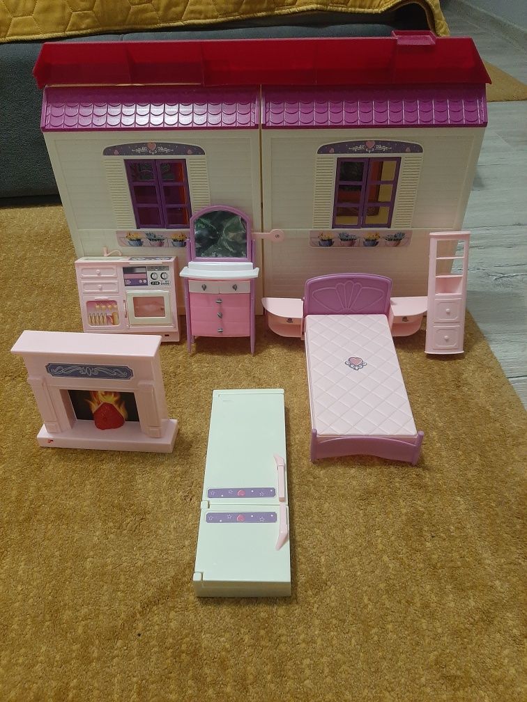 Domek dla lalek barbie
