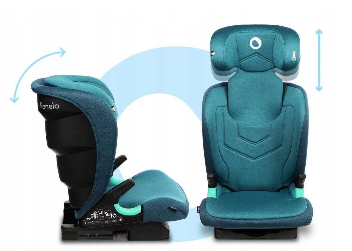 FOTELIK SAMOCHODOWY LIONELO NEAL I-Size 100-150 Cm Isofix, Pochylany