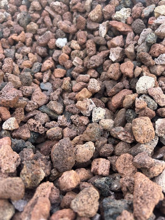 GRYS LAWOWY Lawa 8-16 Lava Czarna Brązowa Kamień Wulkaniczny Akwarium