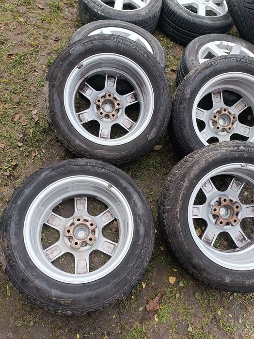 Felgi aluminiowe stal 16 cali 5×112 r16 et38 opony letnie lub zimowe