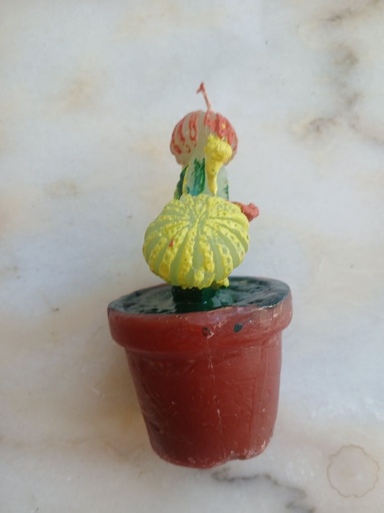 Velas em forma de cacto