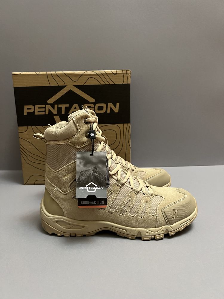 Pentagon Achilles Tactical XTR 8" Desert Tan