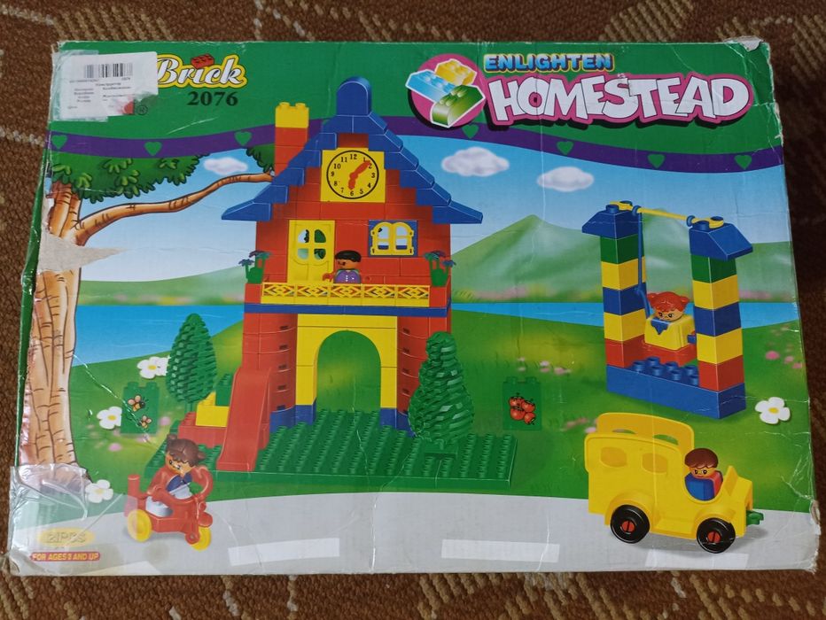 Конструктор ENLIGHTEN HOMESTEAD для дітей
