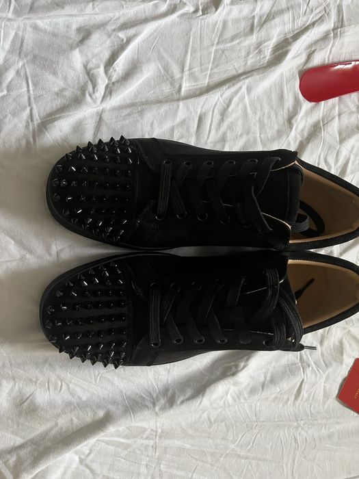 Кросівки  louboutin кеди christian louboutin з шипами лабутен з шипам