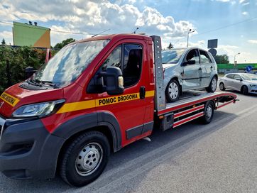 Laweta Holowanie Pomoc Drogowa 24h Transport WOLBROM, SZYBKO