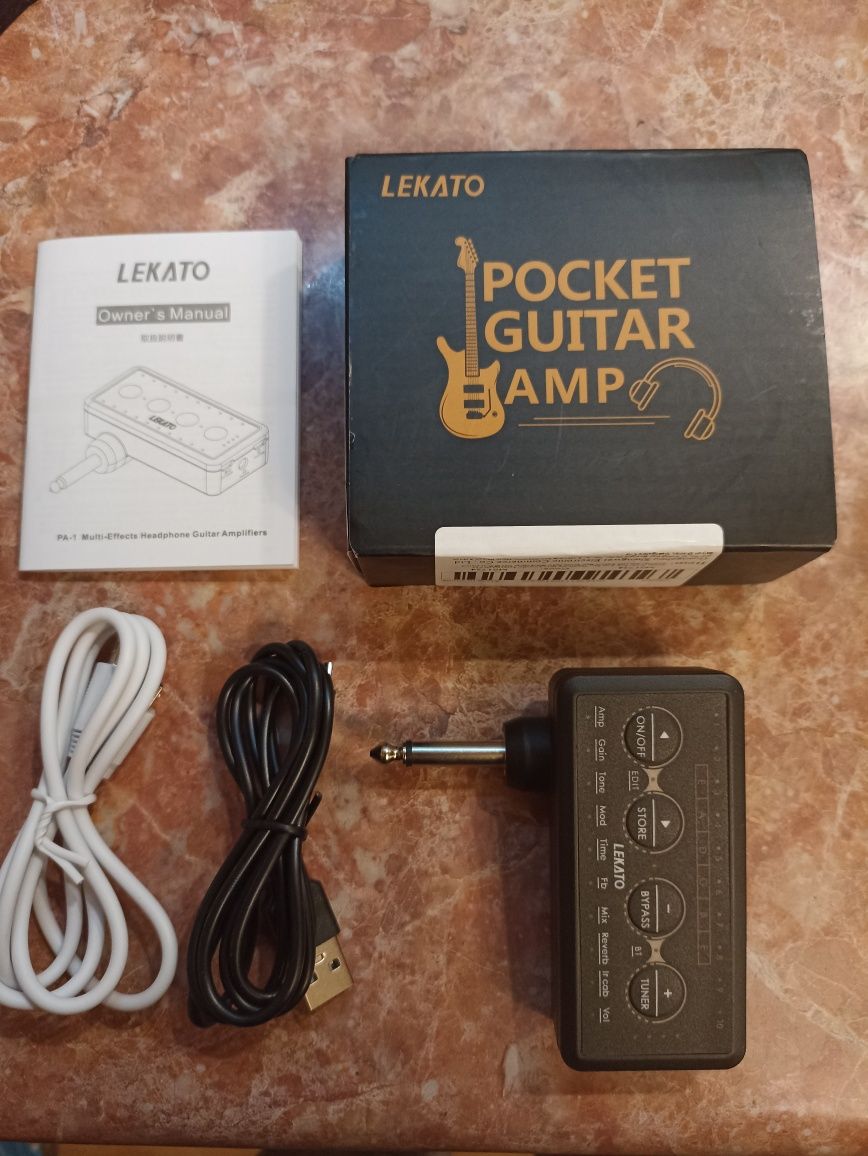 Мини процессор для гитары / бас гитары LEKATO H8