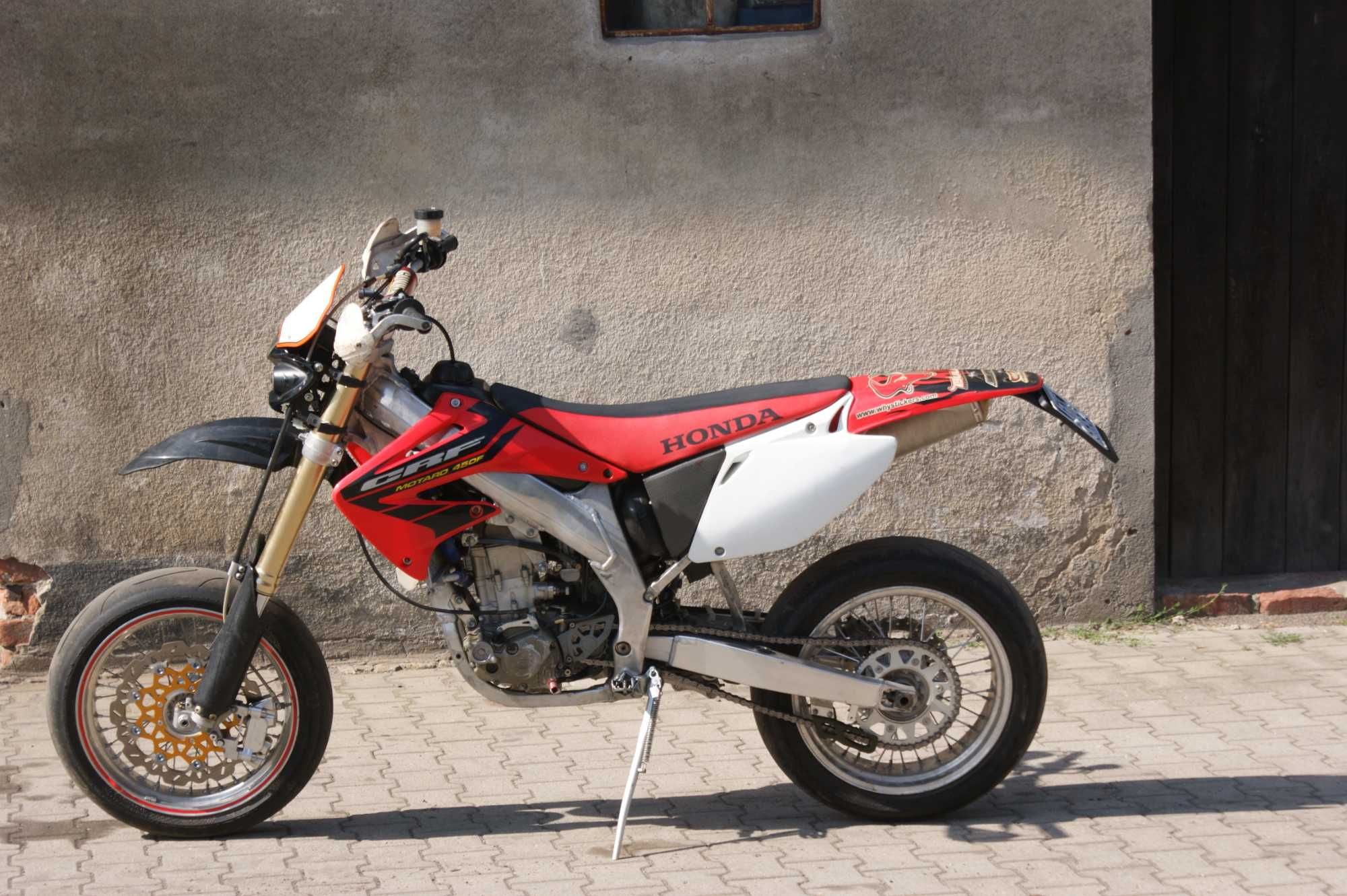 Wszystkie części HONDA CRF 450 na 490 głowica cylinder rama koła