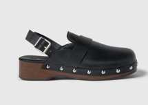Chodaki Zara 37 23,6 cm damskie dla dziewczynki z ćwiekami