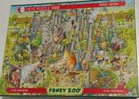 Puzzle Heye 1000 - Funky Zoo - dinozaury