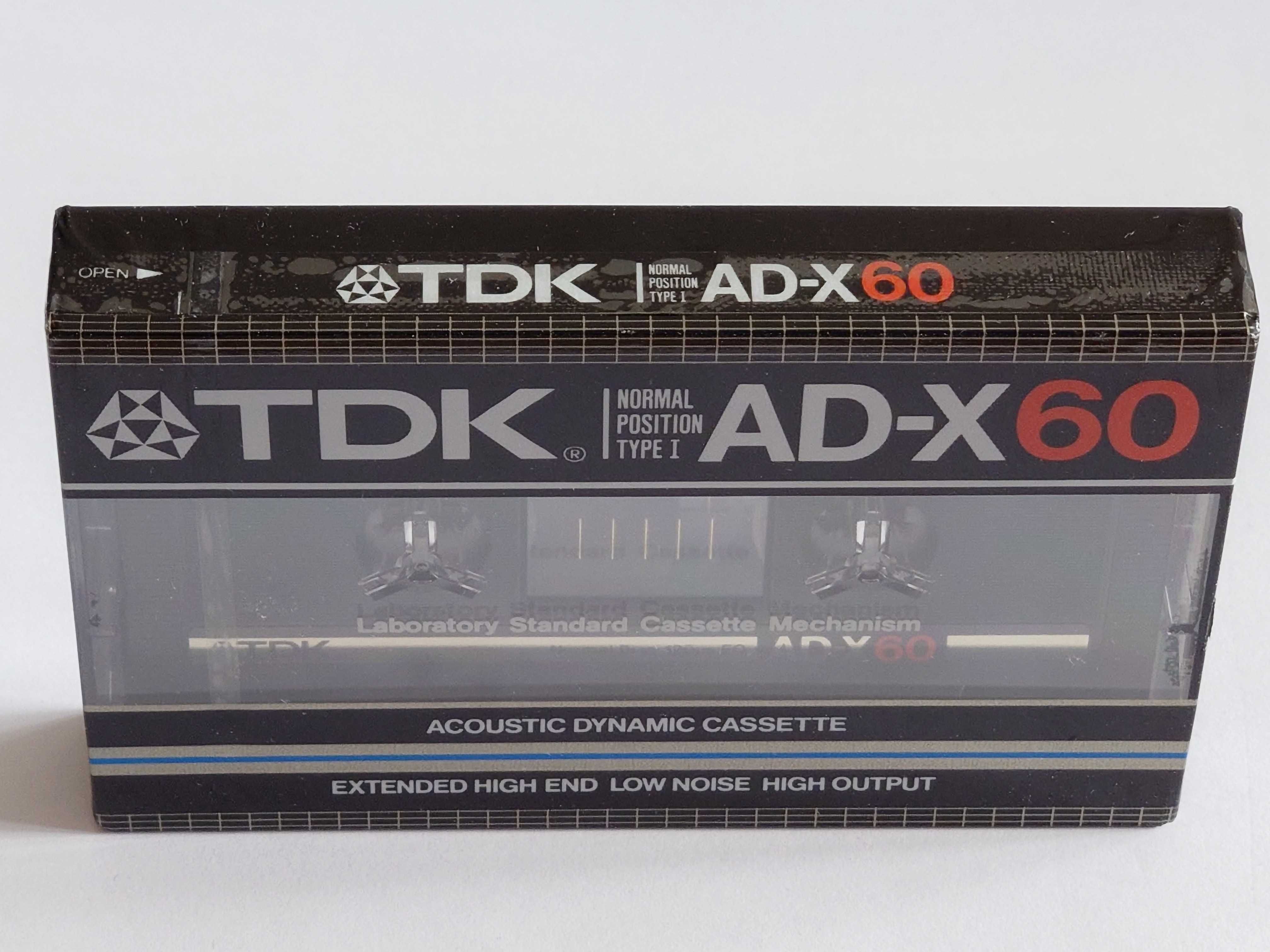 TDK AD-X 60 model na lata 1984/1985 rynek Europejski