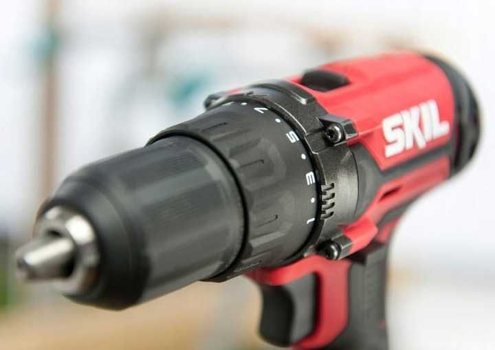 SKIL 3008 Wiertarka wkrętarka akumulatorowa + zestaw bitów 50 szt.