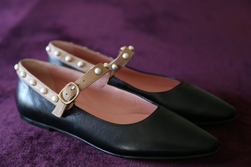 Pretty Ballerinas-sapatos mulher elegante90%NOVO