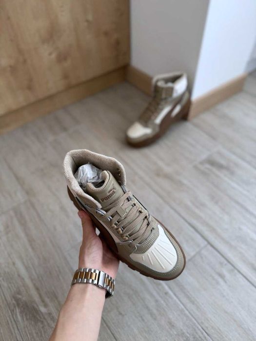 Теплі жіночі кросівки Puma Rebound Abrupt WTR 398697-02 Оригінал 40-41