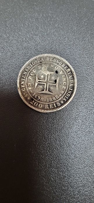 Moeda 200 Reis de Prata, Ano 1898