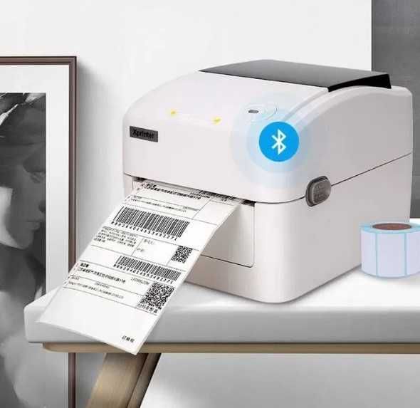 Принтер Xprinter XP 420B 470B Нової пошти друк етикеток наклейок ТТН
