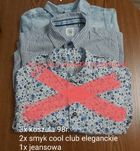 2x koszula 98 Smyk Cool Club elegancka wizytowa 1szt jeansowa