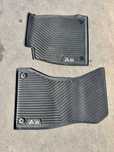 Conjunto de tapetes de borracha pretos para Audi A5 (2017+)