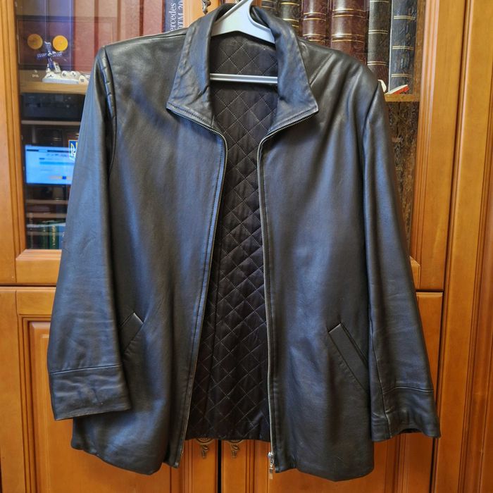 Мужская кожаная куртка