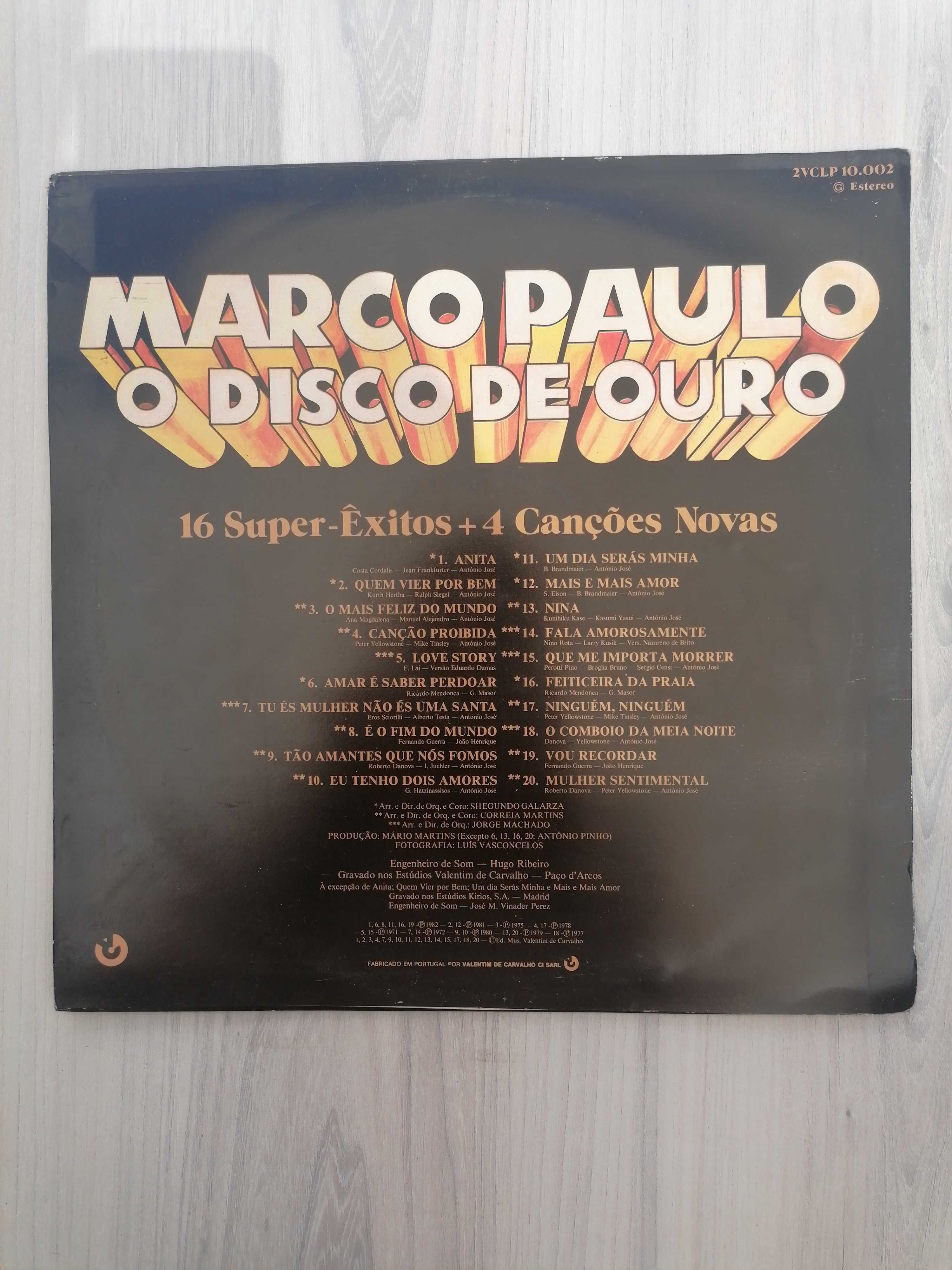 Disco Vinil Marco Paulo